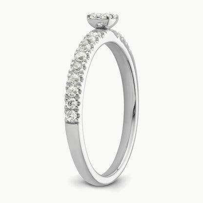 Promise Band, 0.25 ct tw Lab-Grown Diamond