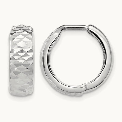 Polished and D/C Hoop Earrings — Leslie's — photo set