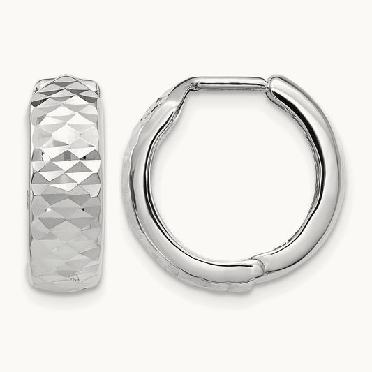 Polished and D/C Hoop Earrings — Leslie's — photo set