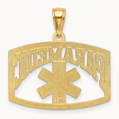 PARAMEDIC Charm — 14K Yellow Gold