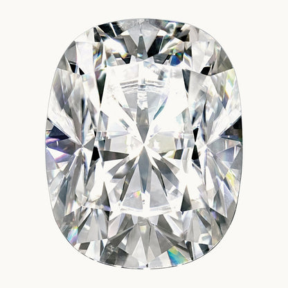 7x5mm Cushion Long True Light G-H-I Moissanite