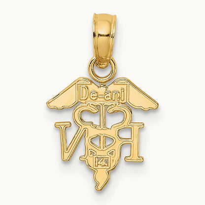 RN Caduceus Charm — 11.15mm