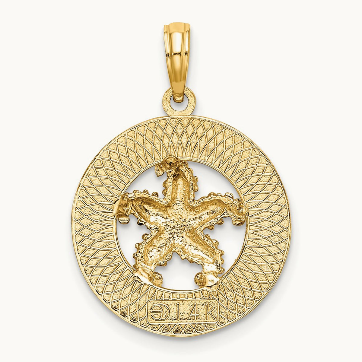 CAPE COD Starfish Charm, 14K