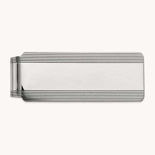 Men's Grooved Money Clip — photo set