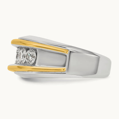 Men's Ring, 1.50 ct tw Lab-Grown Diamond