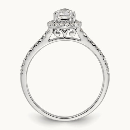Semi-Mount Engagement Ring, 0.25 ct tw