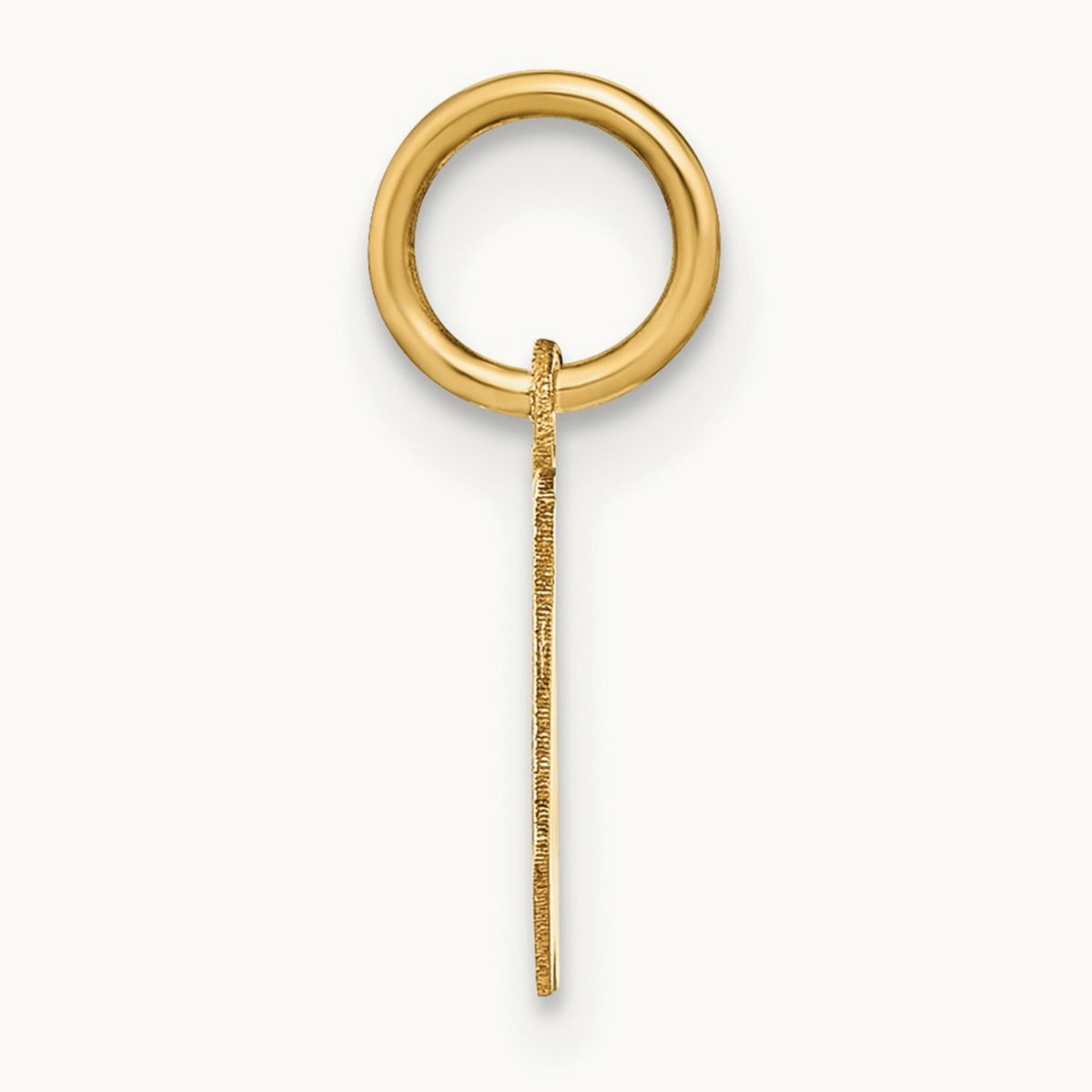 Lowercase Initial Pendant — W