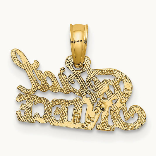 SPECIAL NIECE Charm, 14K