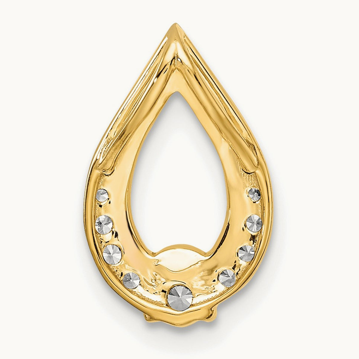 Diamond Pendant, 14K Yellow Gold