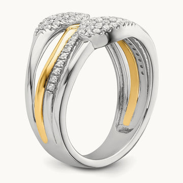 Fashion Ring, 0.50 ct tw Lab-Grown Diamond
