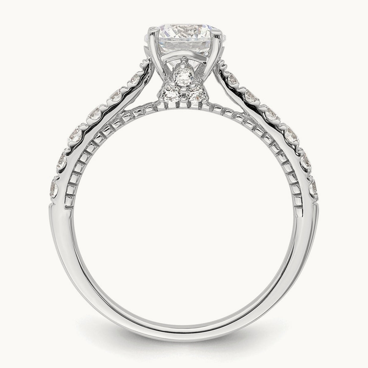 Semi-Mount Engagement Ring, 0.50 ct tw