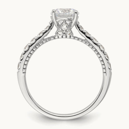 Semi-Mount Engagement Ring, 0.50 ct tw