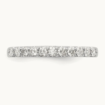 Lab-Grown Diamond Band, 0.25 ct tw — 14K White Gold