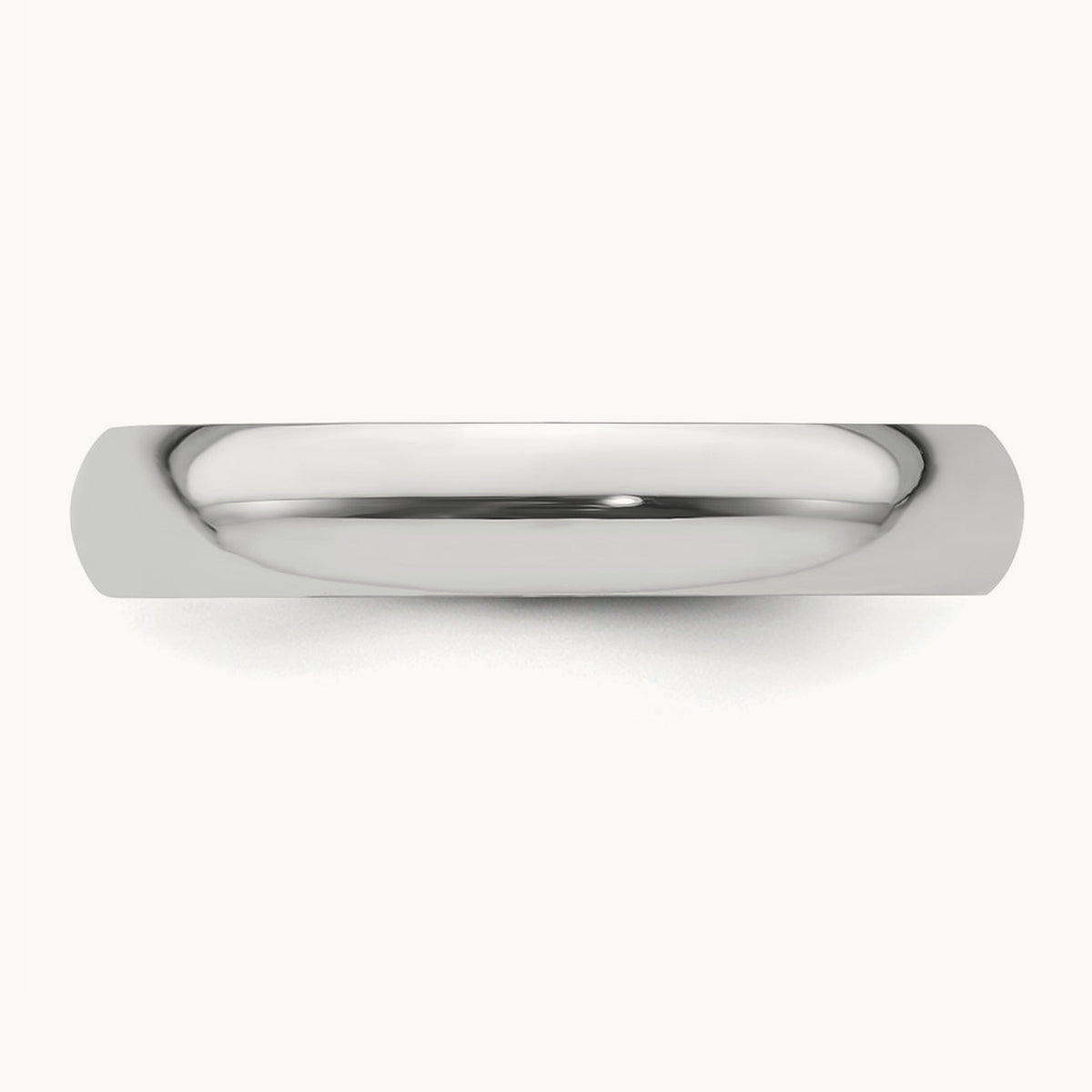 Half-Round Featherweight Band — 4mm