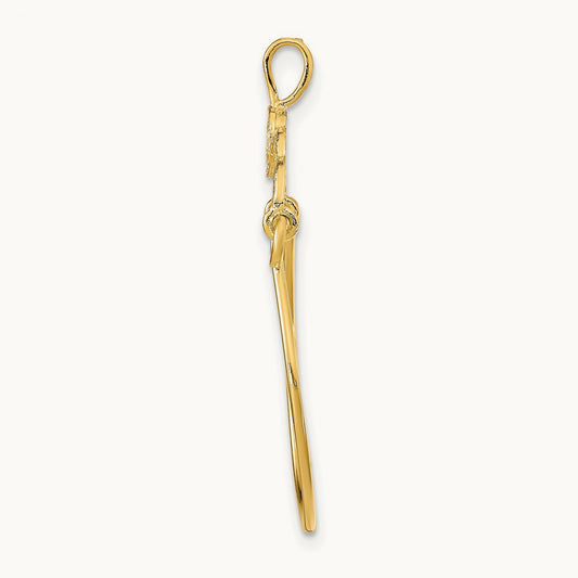 Charm Holder, 14K
