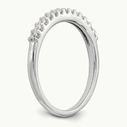 Diamond Band, 14K White Gold
