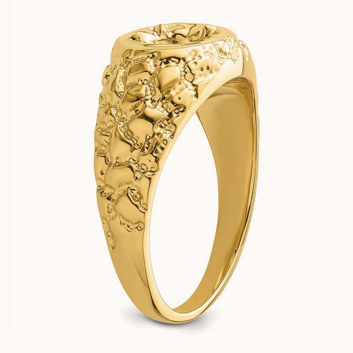 7/8 ct Center Men's Ring Mounting, 14K