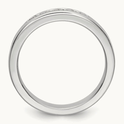 5-Stone Diamond Channel Band — 0.29 ct tw, 6