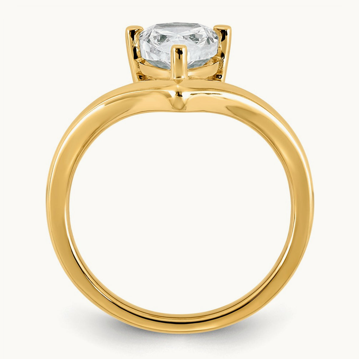 Pear Ring, 1.50 ct tw Lab-Grown Diamond