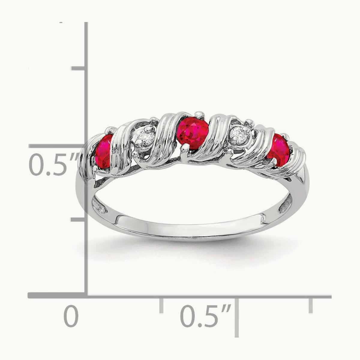 Ruby AA Diamond ring — photo set