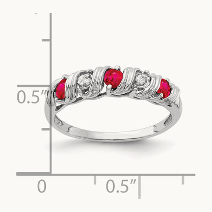 Ruby AA Diamond ring — photo set