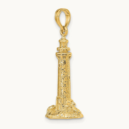 3-D Fenwick Island Lighthouse, De Charm, 14K