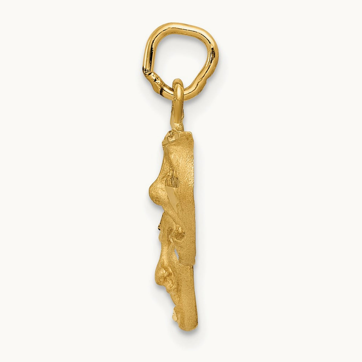 Comedy/Tragedy Charm, 14K