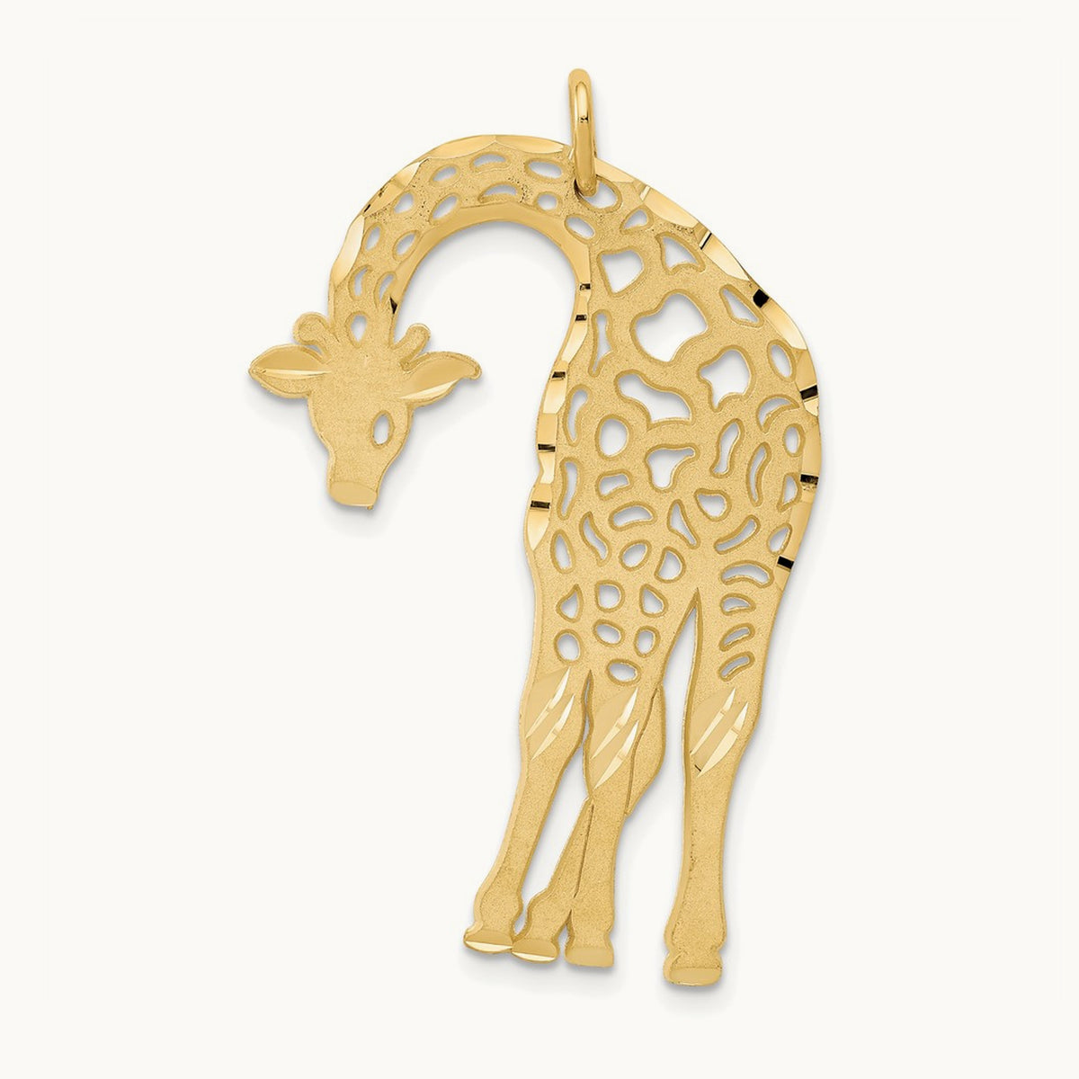 Giraffe Charm, 14K