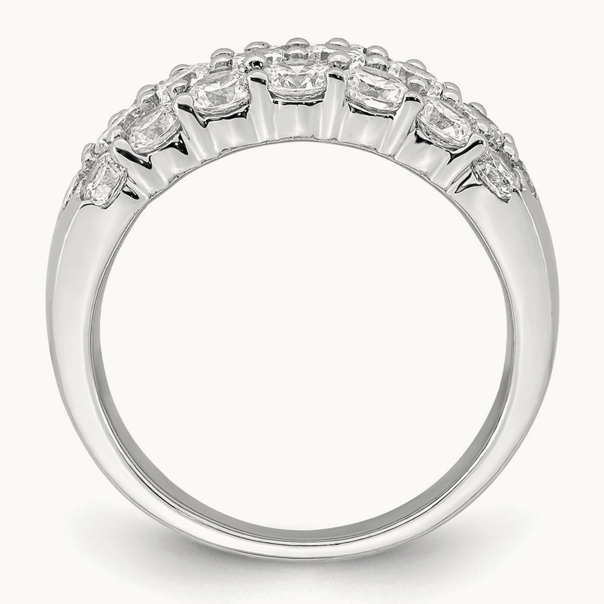 Fashion Band — 14K White Gold, 7