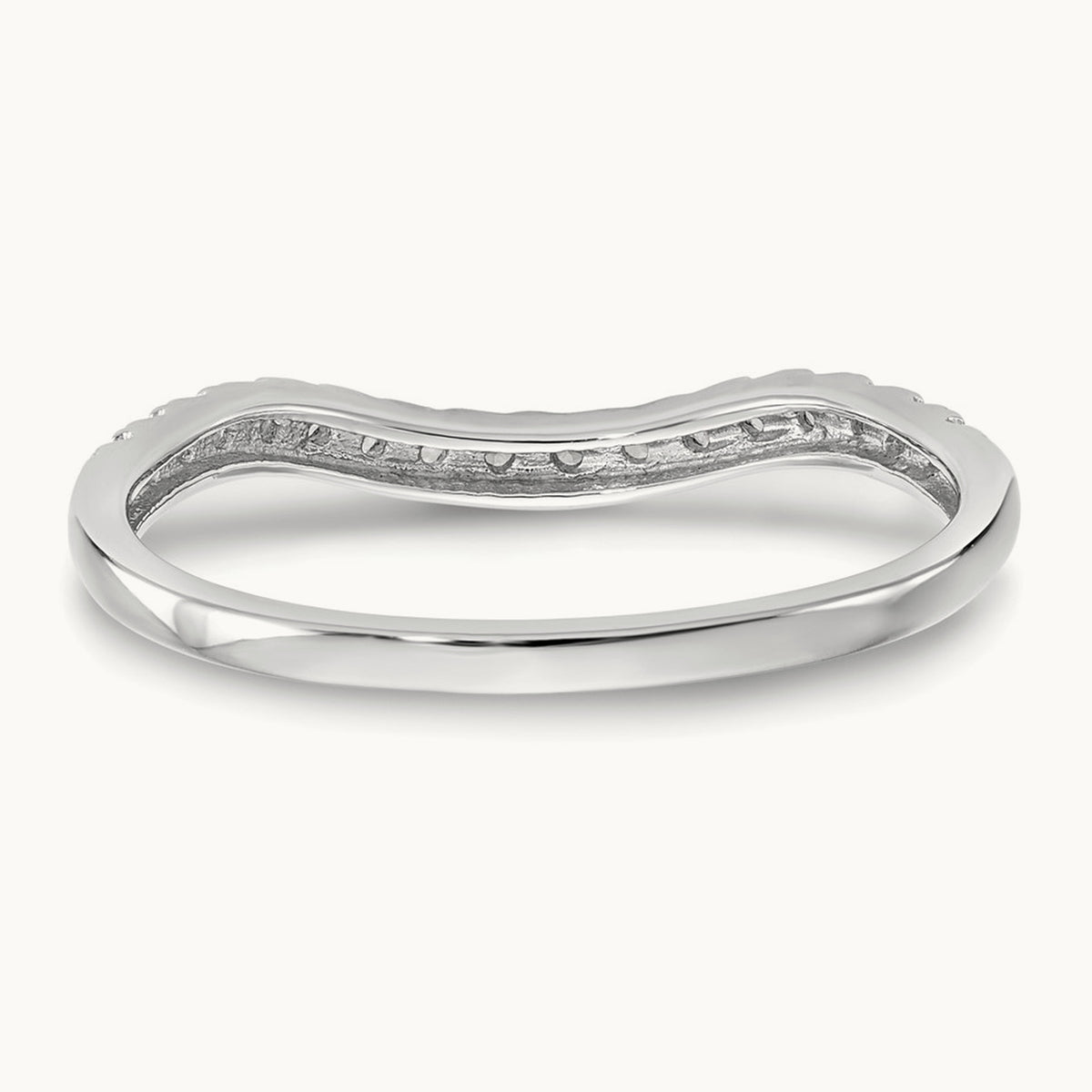 Diamond Band, 14K White Gold