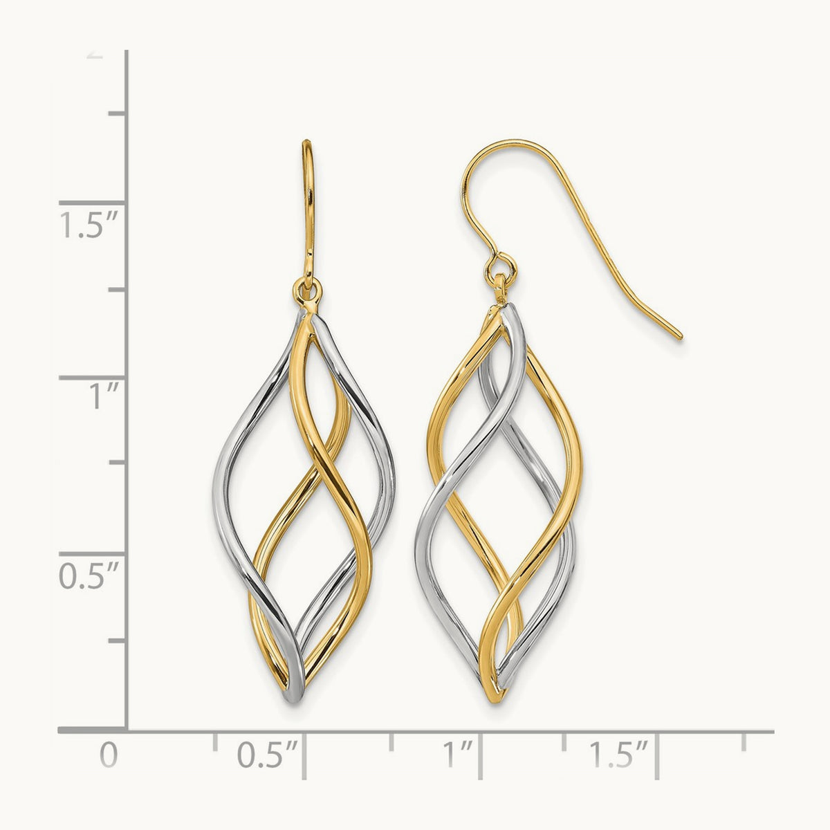 Polished Dangle Earrings — Leslie's — photo set