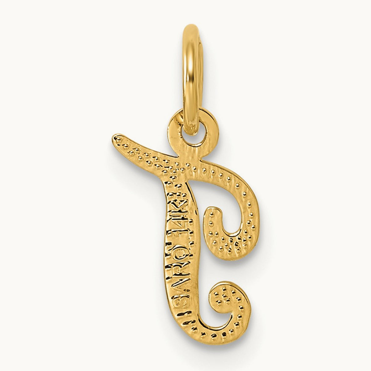 Script Initial Charm — T