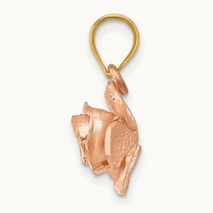 Charm, 14K Two-tone Rose