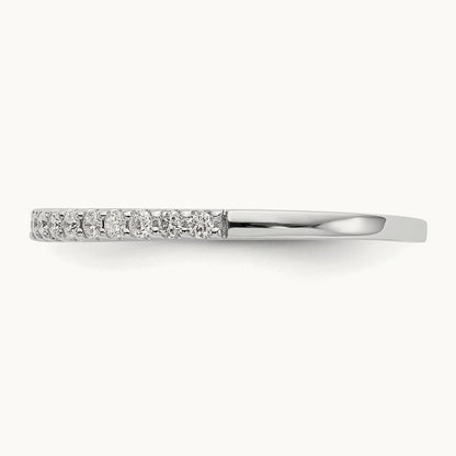 Diamond Band, 14K White Gold