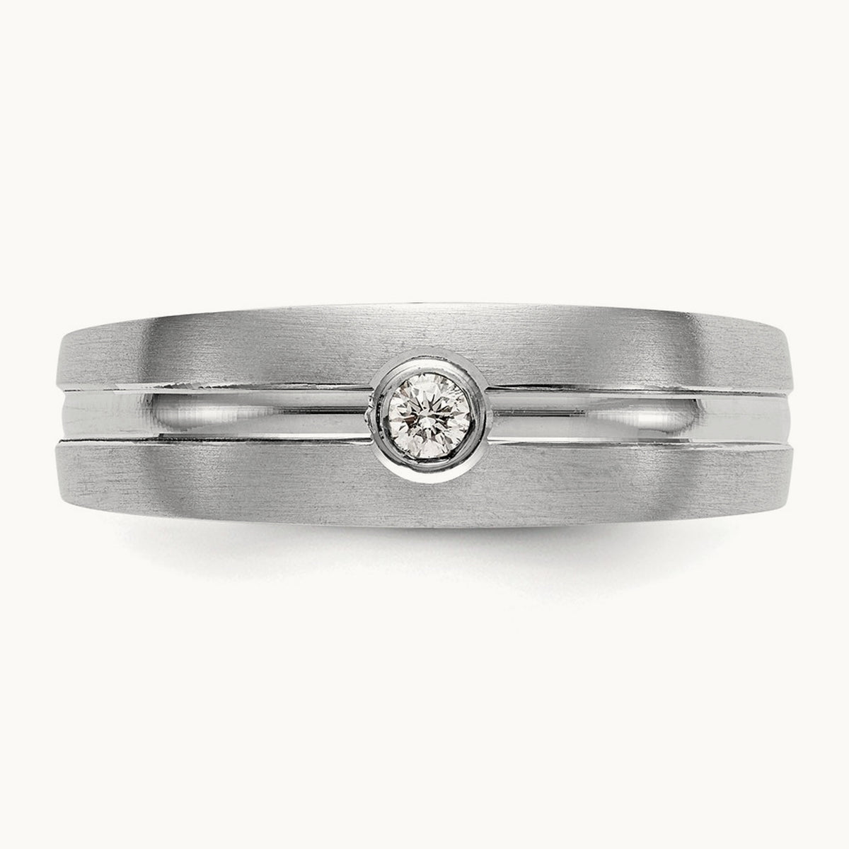 Men's Band, 0.05 ct tw