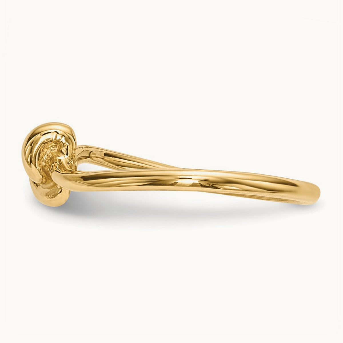 Polished Knot Ring, 14K