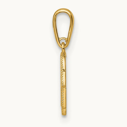 Hamsa Pendant, 14K