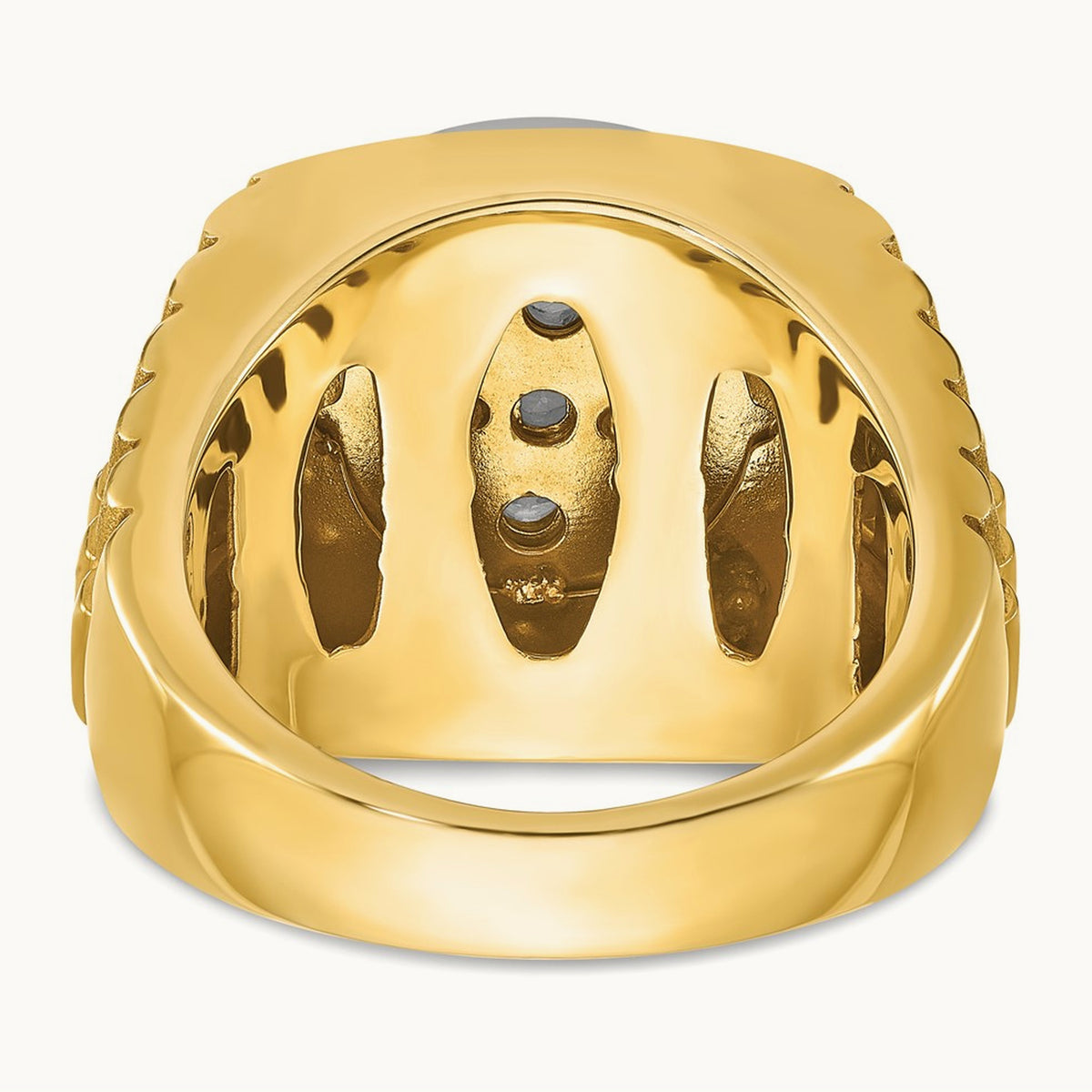Men's Cluster Ring, 2.00 ct tw Lab-Grown Diamond