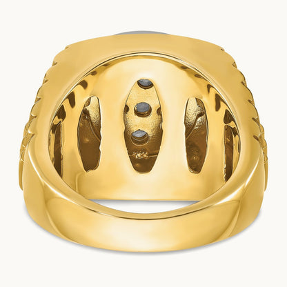 Men's Cluster Ring, 2.00 ct tw Lab-Grown Diamond