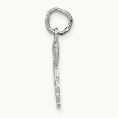 Puppy Charm, 14K White Gold
