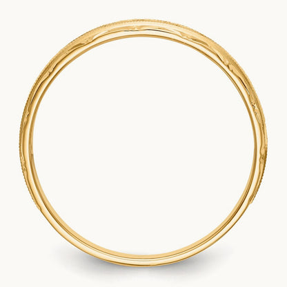AA Quality Trio Mens Complete Wedding Band, 14K