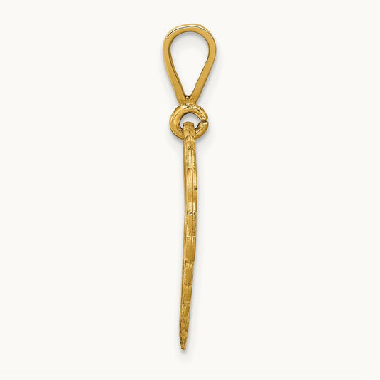 Reversible FOR MY MOM Charm, 14K