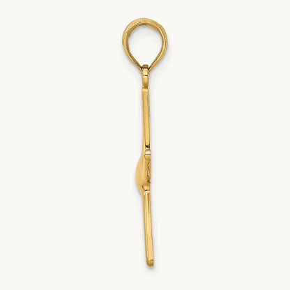 Dancing Starfish Charm — 14K Yellow Gold