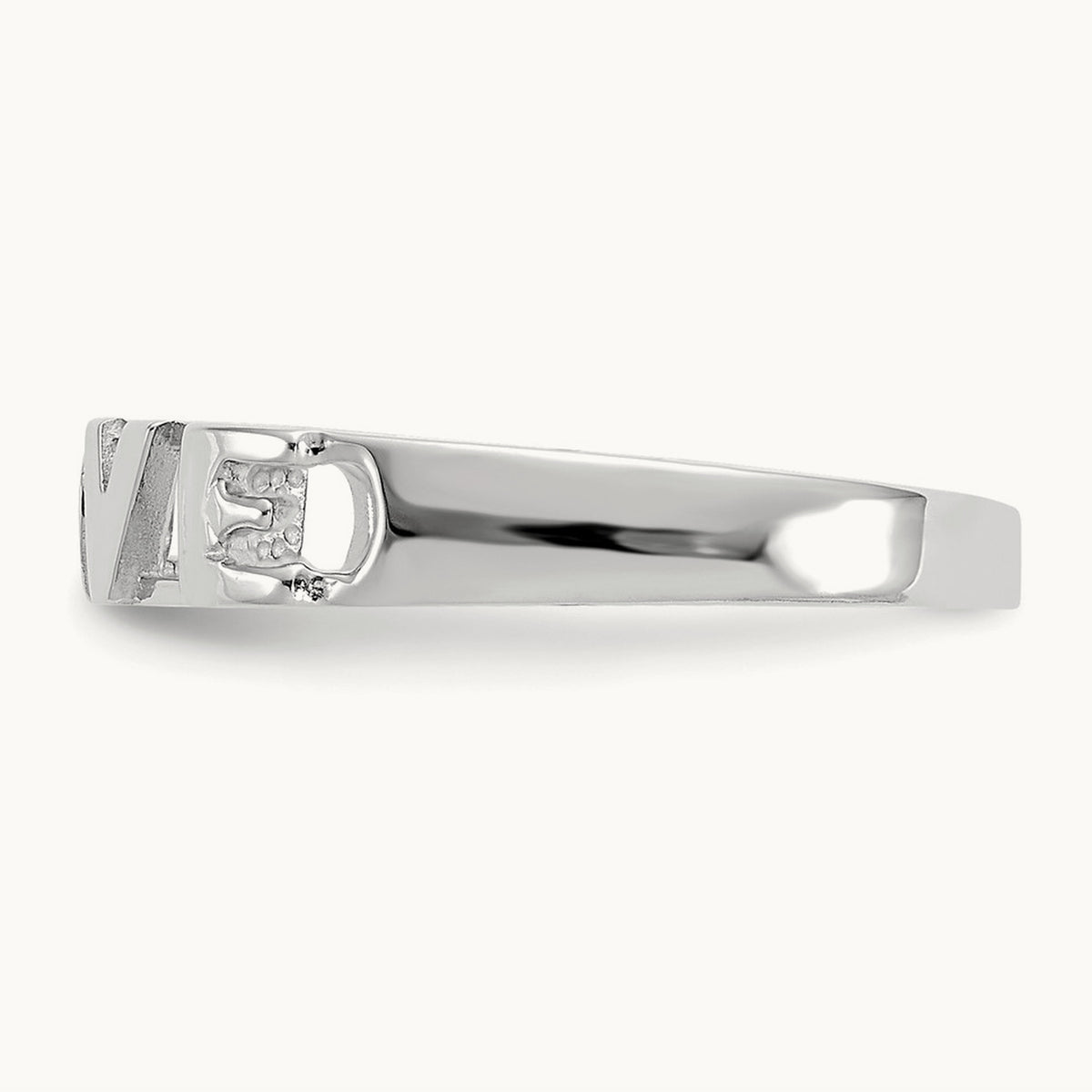 LOVE Ring — 14K White Gold, 7