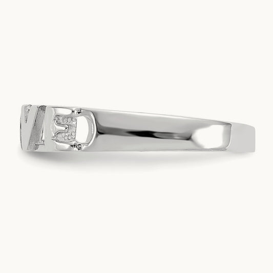 LOVE Ring — 14K White Gold, 7