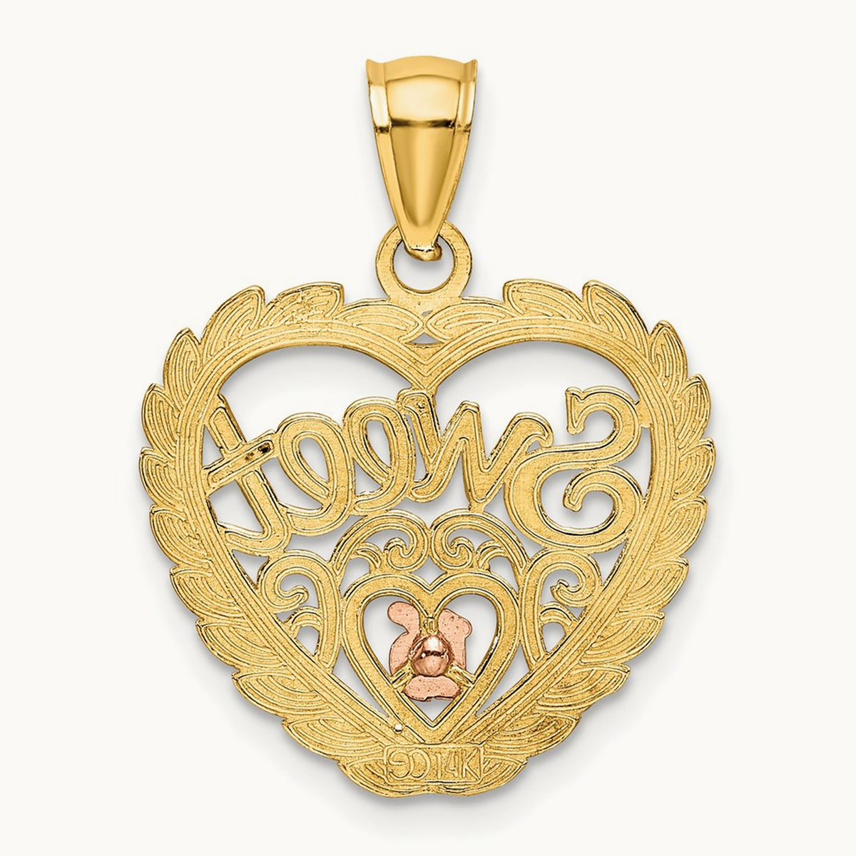 SWEET 16 In Heart Charm — photo set