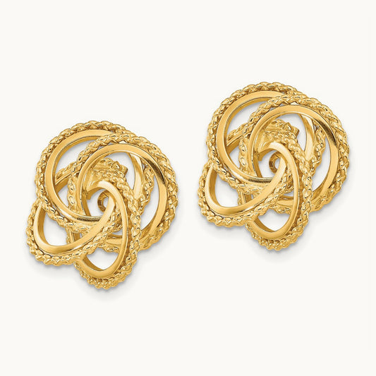Polished & Twisted Fancy Earring Jackets — photo set