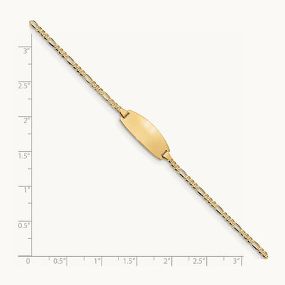 Oval Figaro ID Bracelet