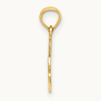 #1 NANA Script Charm, 14K