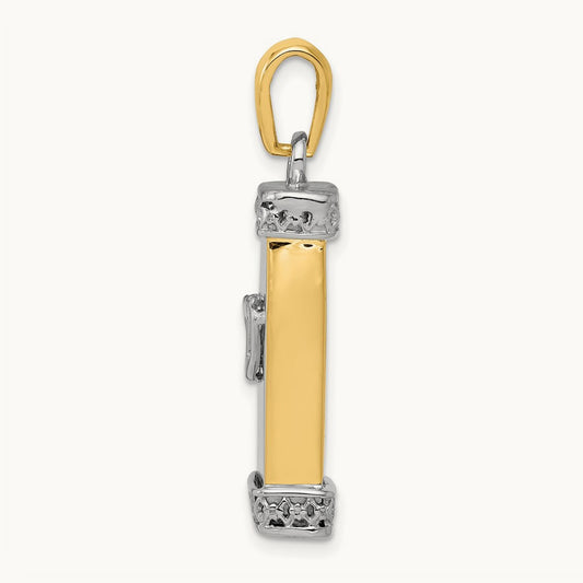 3D Mezuzah Pendant — photo set